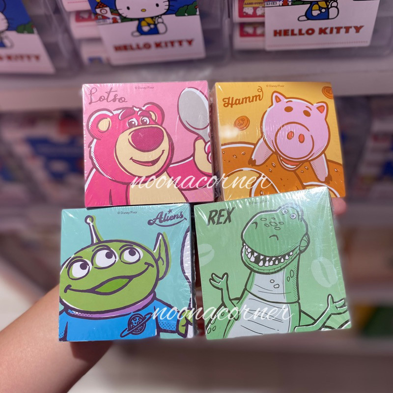 Jual Miniso x Toy Story - Sticky Note & Notepads & Adhesive Tape Set ...