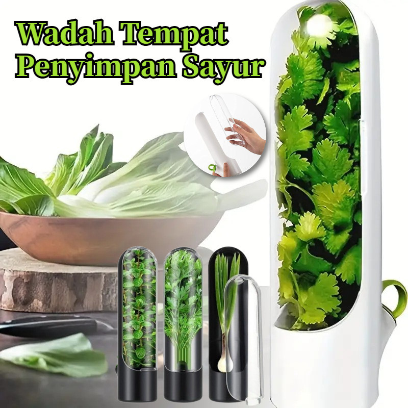 daun ganja sayur dalam wadah hijau