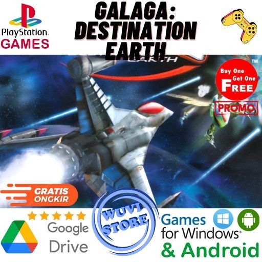 Jual Game PC Galaga: Destination Earth Emulator PS1 | Bisa Main di ...