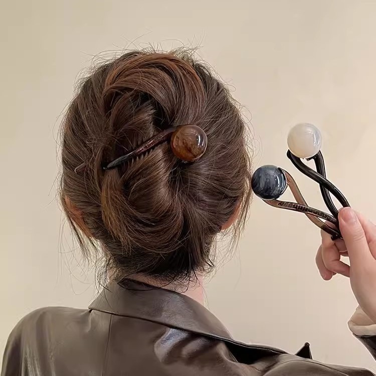 Jual Town Shell - Himalaya Marble Korean Banana Hair Claw / Jeoit ...