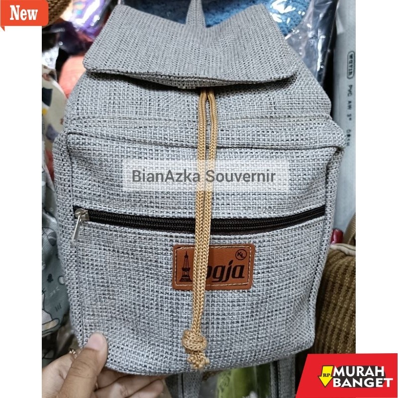 Jual tas ransel wanita shopee TERMURAH!! Ransel goni model serut