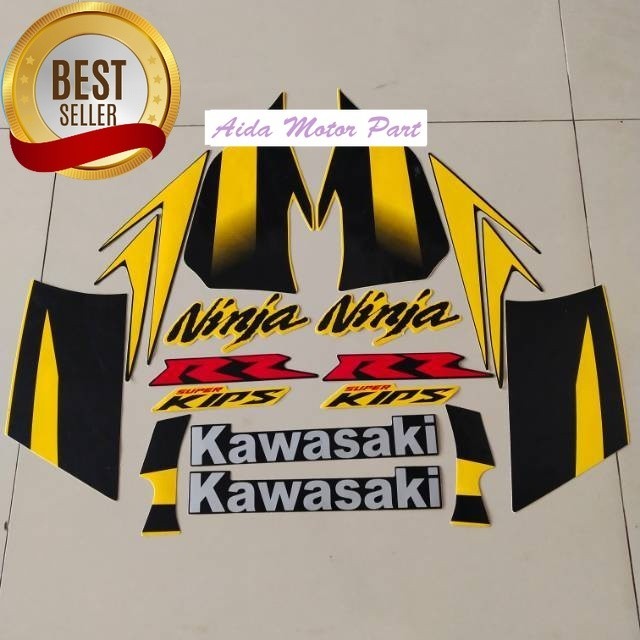 Jual Striping Stiker Polet kawasaki ninja rr list body standar 2012 ...