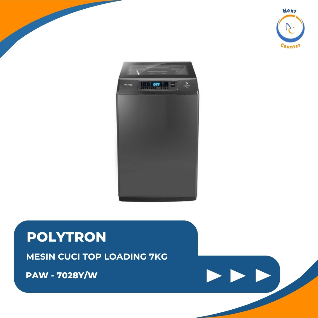 Jual Mesin Cuci 1 Tabung POLYTRON Zeromatic Laguna series Hijab 7 KG ...