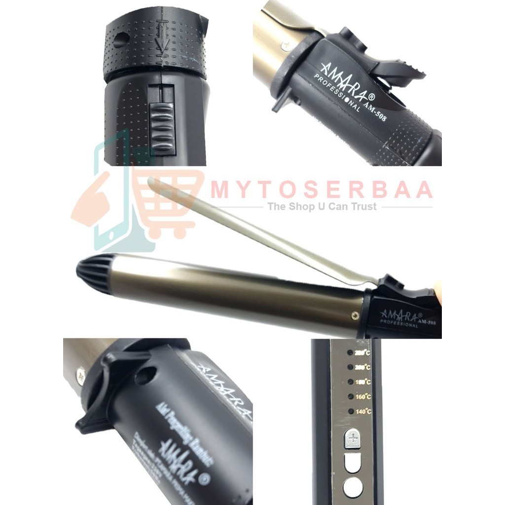Jual AMARA / CT AM-508 / Klintong Rambut Gold Tourmaline Barrel Plat ...