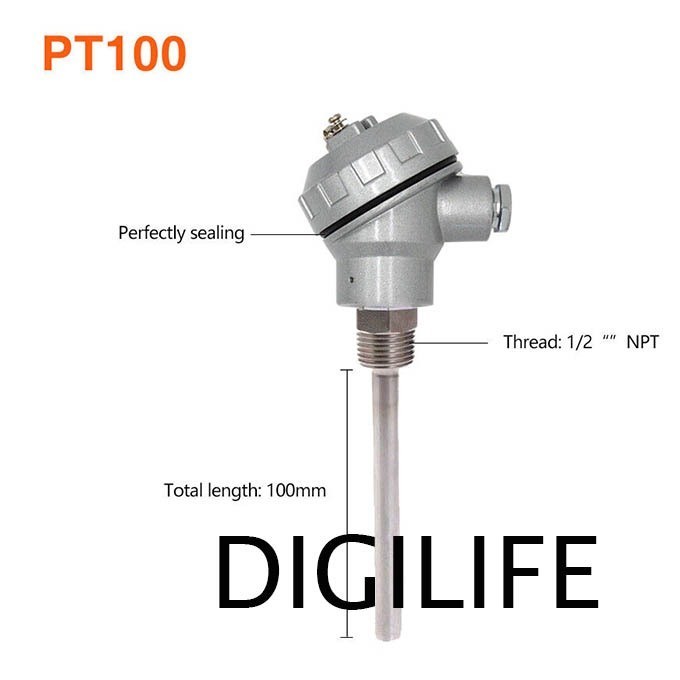 Jual Temperature Transmitter -50 - 200c RTD PT100 In Line 4-20mA ...