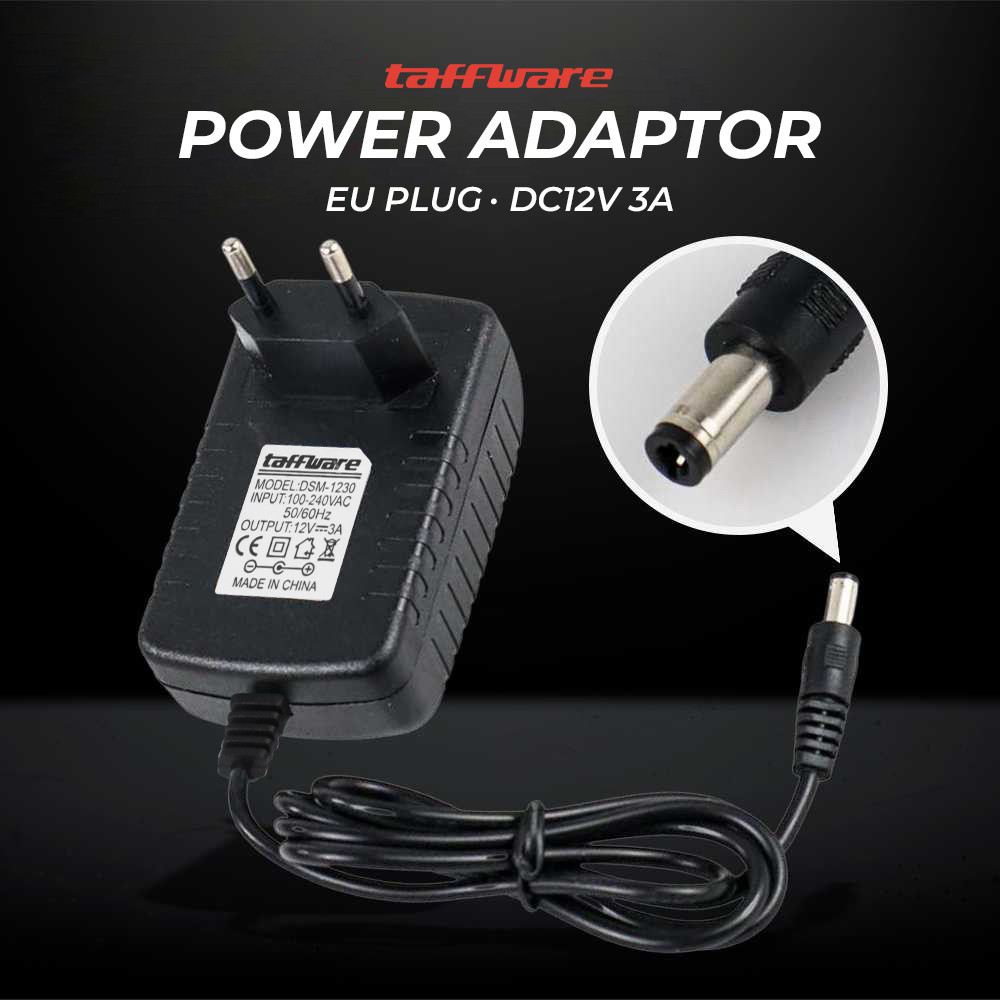 Jual Kamu Butuh Ini | Adaptor Power Supply Converter AC to DC 12V 3A ...