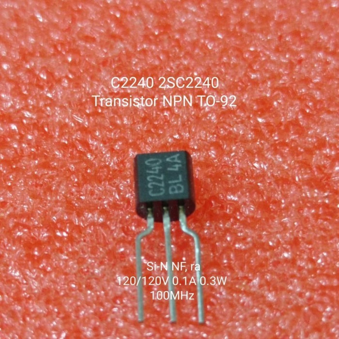 2N4400 NPN High Speed Switching Transistors – TO-92 Package, Qty 100