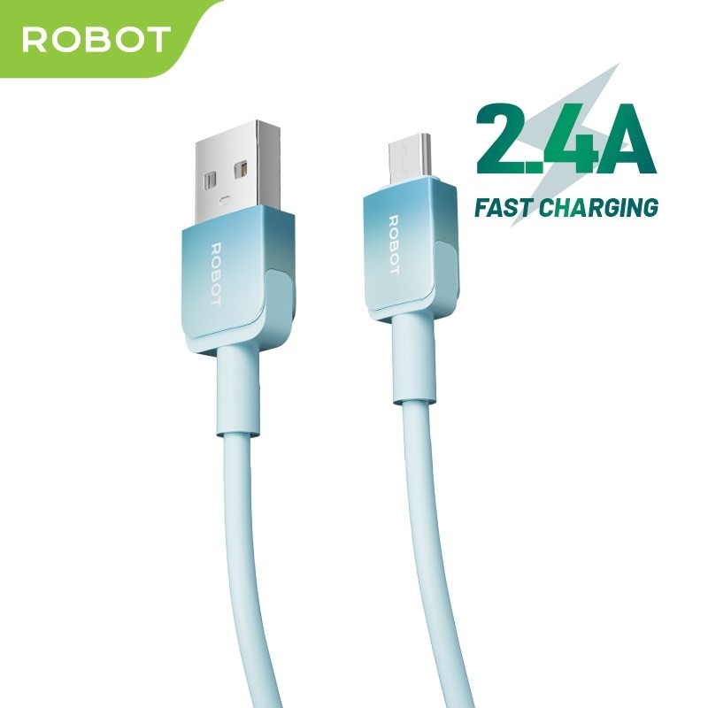 Jual ROBOT Kabel Data RJM/RJC/RJL100 Type C Micro USB Lighting 1M Data ...
