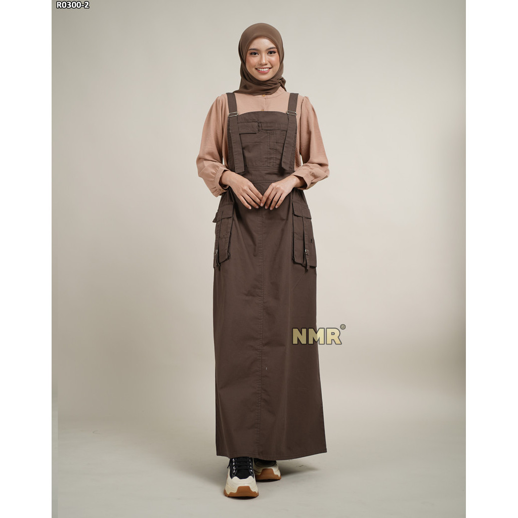 Jual NMR Gamis Jumpsuit Overall Baby Canvas Vol R0030-2 | Shopee Indonesia