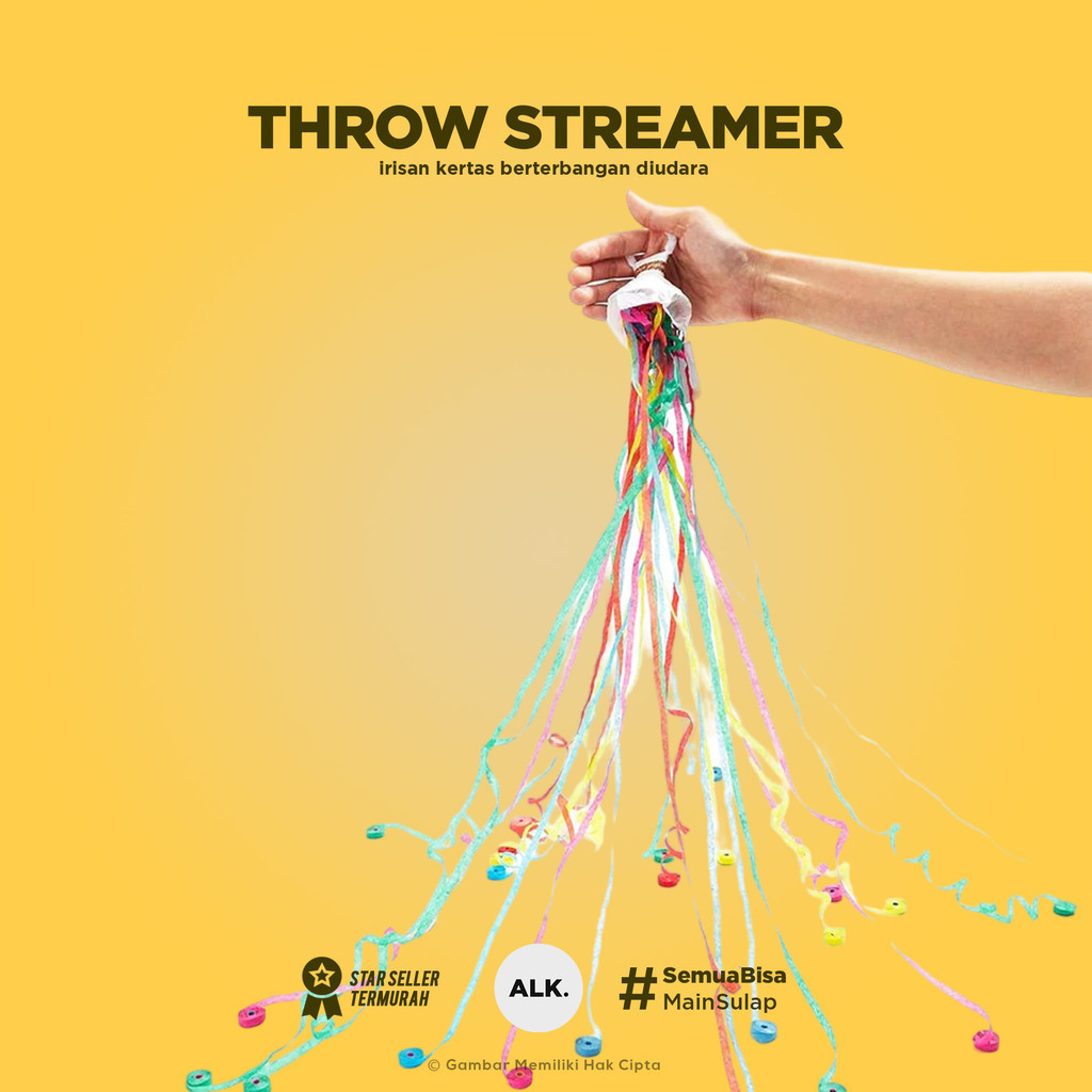 Jual Throw stream paper - confinity paper | Shopee Indonesia