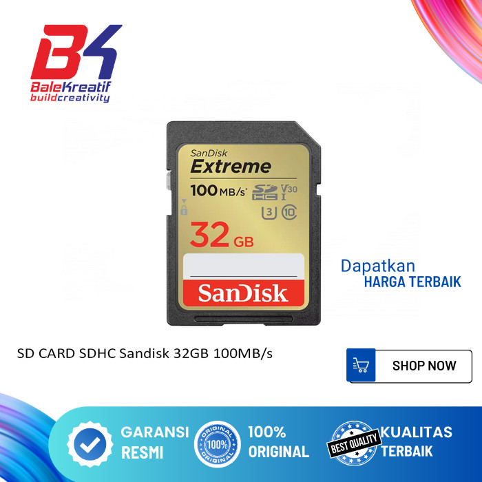 Jual Sdhc Sd Card Sandisk Extreme Gb U V K Uhd Mb S Memory Camera Shopee Indonesia