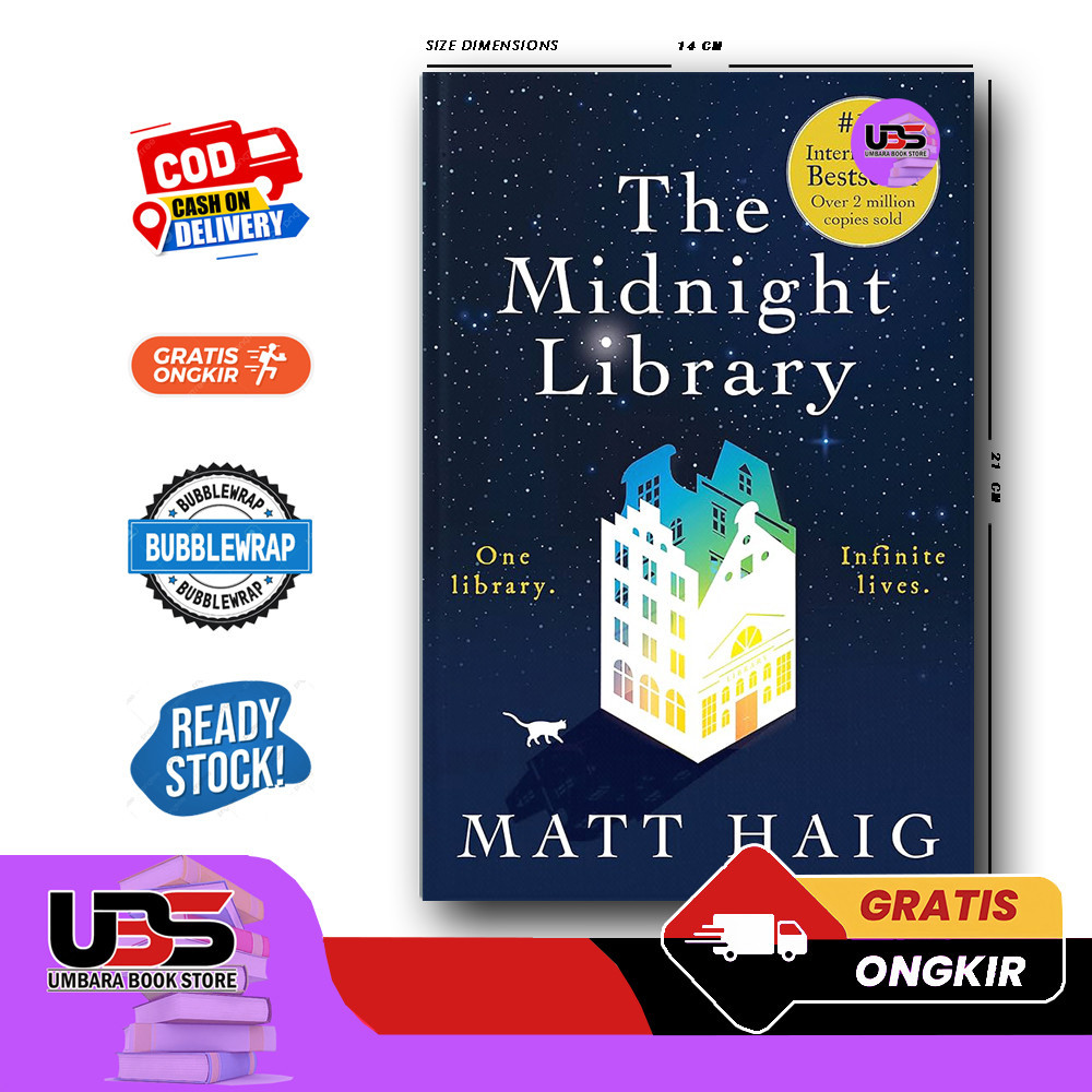 Jual The Midnight Library - Matt Haig (English) | Shopee Indonesia