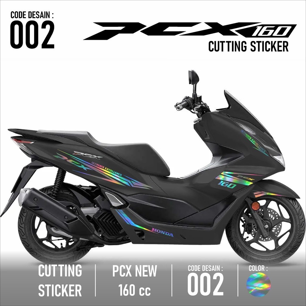 Jual Cutting Sticker PCX - Aksesoris Motor Stiker Honda PCX 160 cc ...