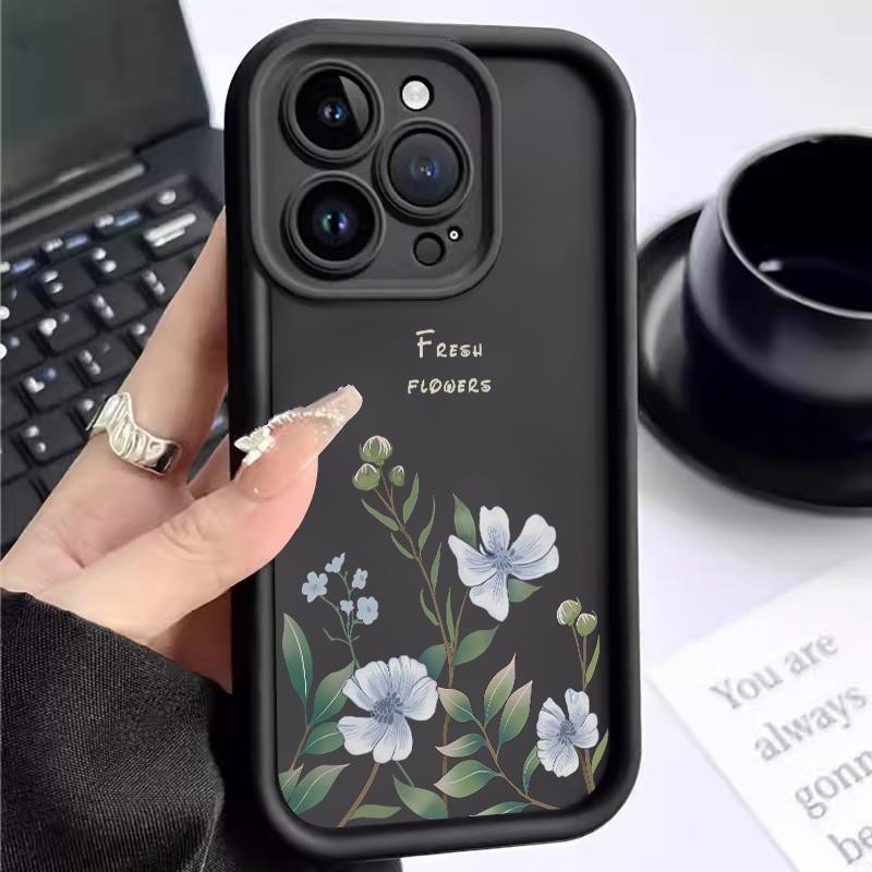 Note 10S Color Flower Luxury Plating Phone Case For Xiaomi Redmi 10 11 12 13 Pro Plus 9S 9T Cover Coque - 202192403 - View #5