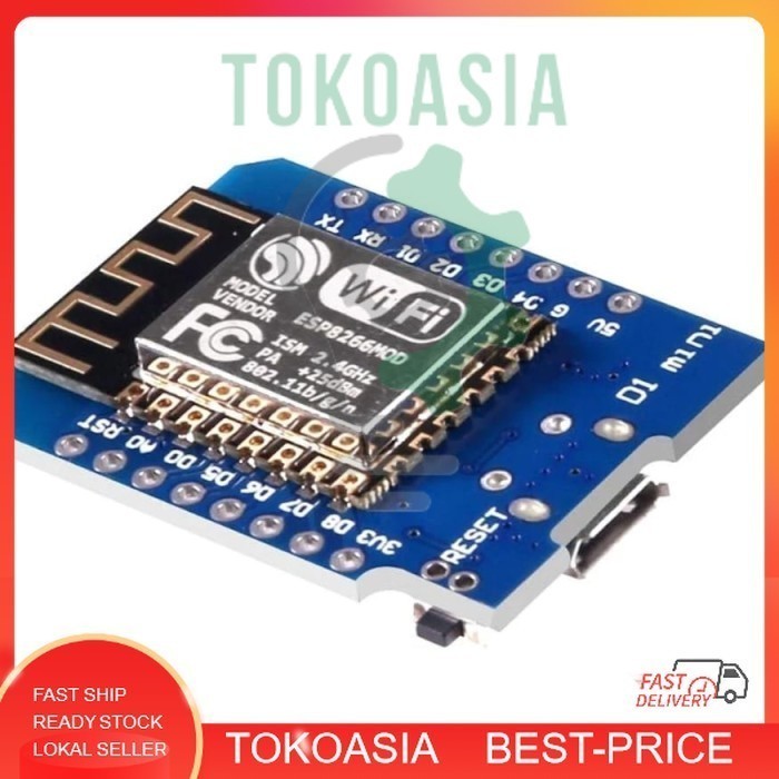 Jual WEMOS D1 MINI NODEMCU 4MB LUA WIFI IOT INTERNET ESP8266 ESP-12 E ...