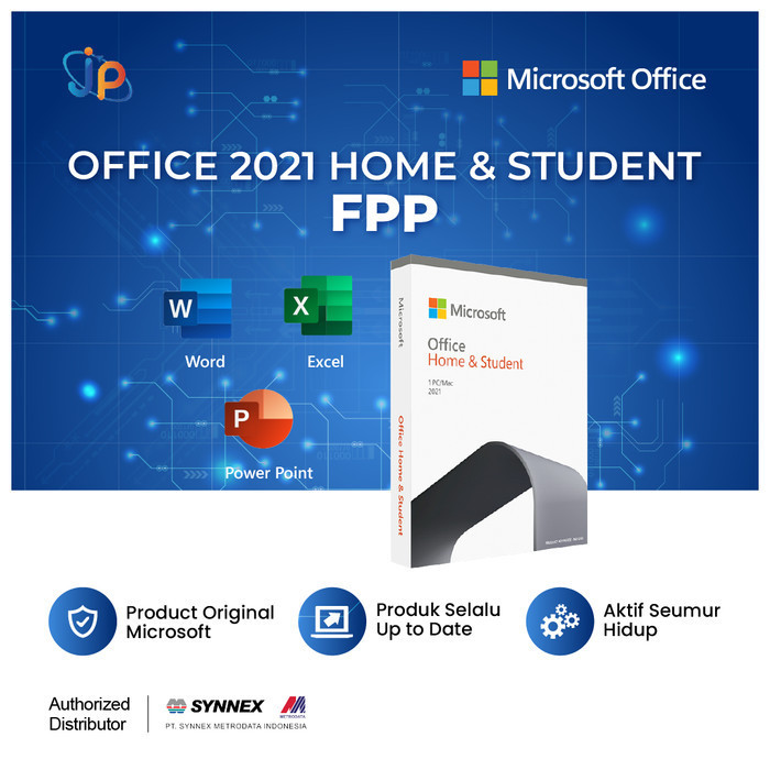 Jual Microsoft Office 2021 Home And Student FPP Software Original Pc ...