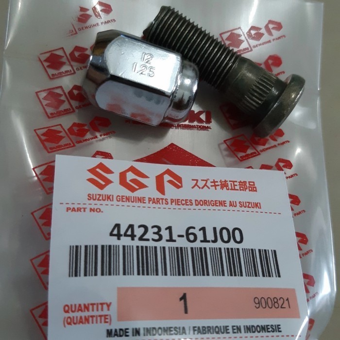 Jual baut roda blkg +mur racing 38mm Apv Mega carry 44231-61J00 dhmobil ...