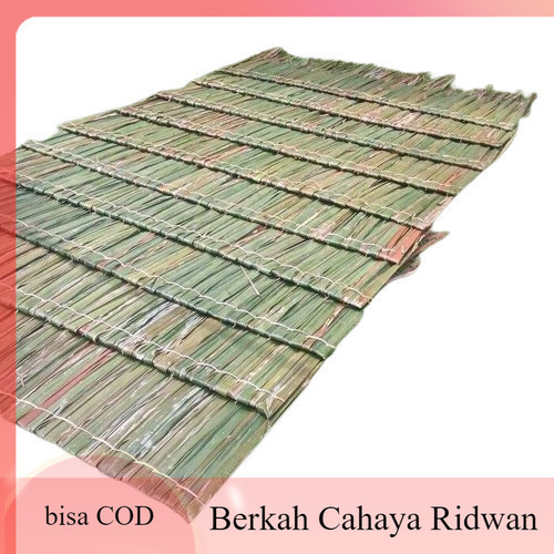 Jual Ready Atap Daun Rumbia Dahon Gazebo Natural Kualitas Premium ...