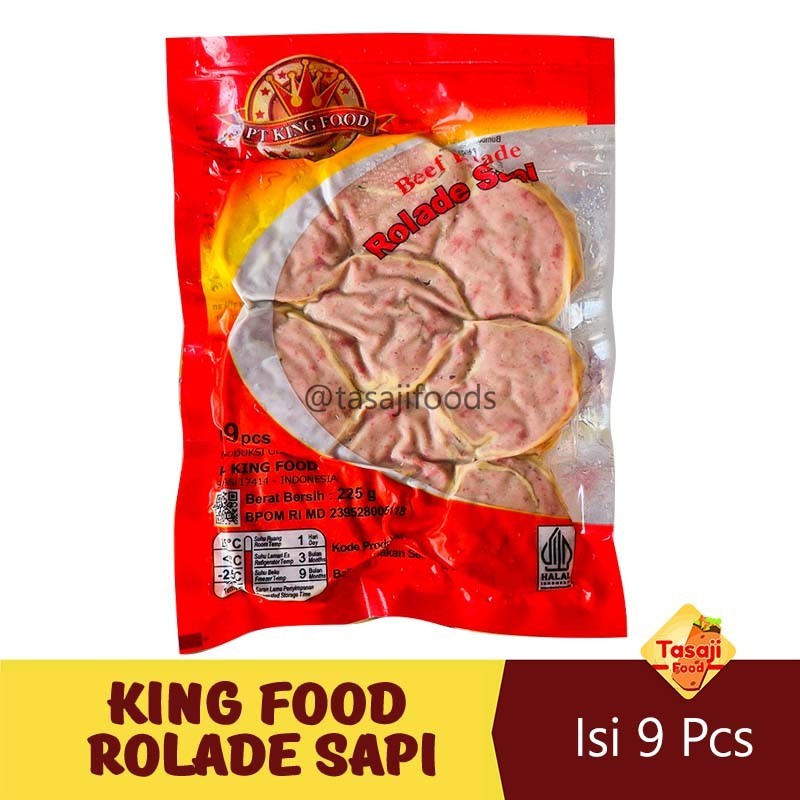Jual King Food Rolade Sapi Isi 9 Pcs 225GR | Shopee Indonesia