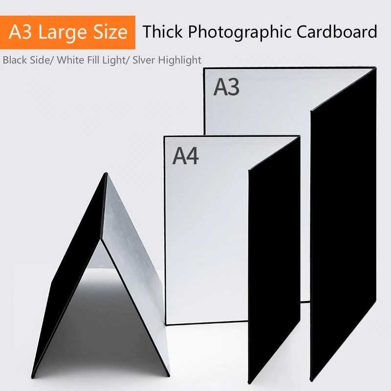 Jual AShop Papan Reflector Lipat Cardboard 3in1 Reflective Paper A3 ...