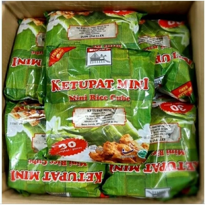 Jual ADABI Ketupat Mini Asli Original / Lontong Mini Instant | Shopee ...