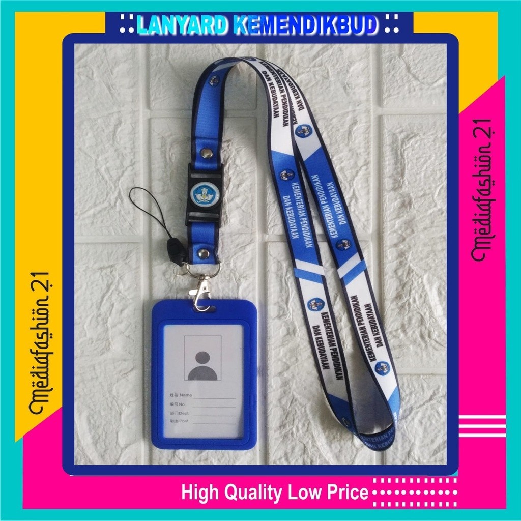 Jual KEMENTERIAN PENDIDIKAN DAN KEBUDAYAAN (KEMENDIKBUD) Lanyard / Tali ...