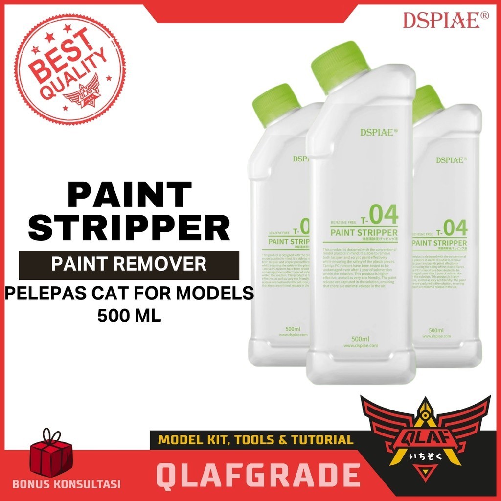 Jual Paint Stripper Pelepas Cat 500ml remover DSPIAE T-04 | Shopee ...