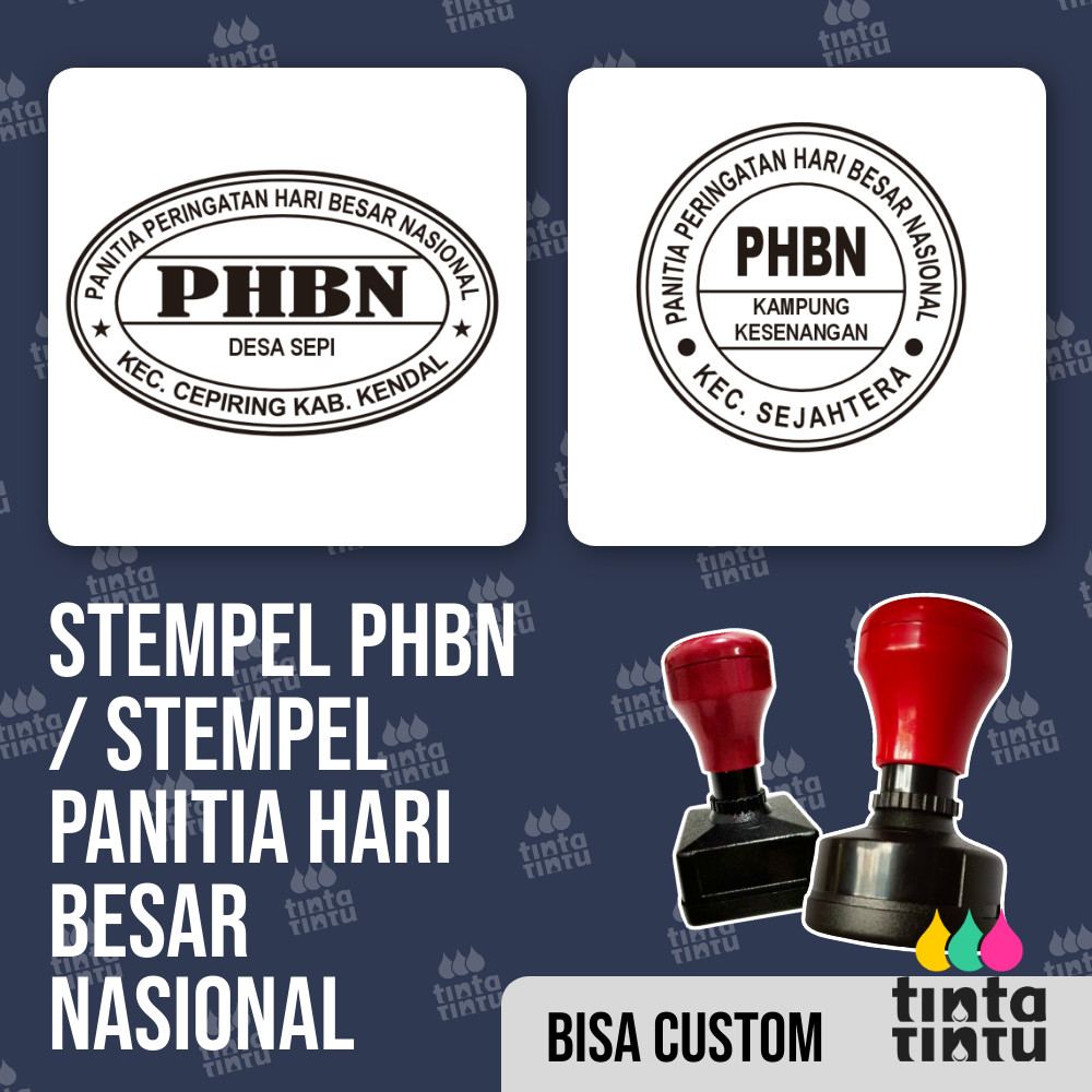 Jual Stempel PHBN / Stempel Panitia Hari Besar Nasional | Shopee Indonesia