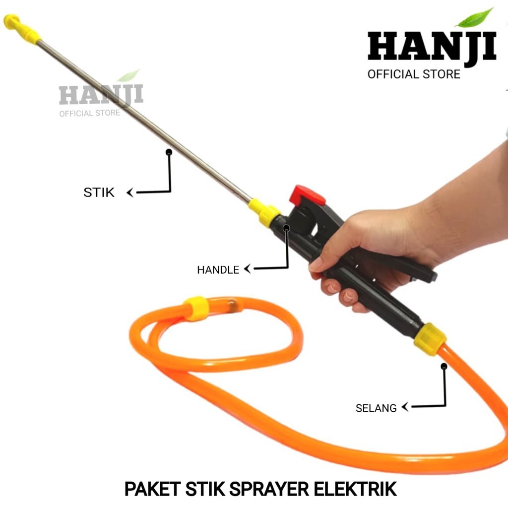 Jual Paket Stik Sprayer Elektrik Handle Sprayer Elektrik Selang Sprayer Elektrik Shopee Indonesia