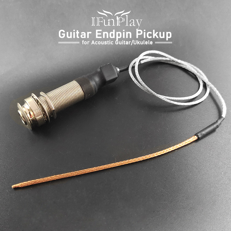 Jual Portable Cylinder Guitar Endpin Pickup Bridge Saddle EQ Piezo ...