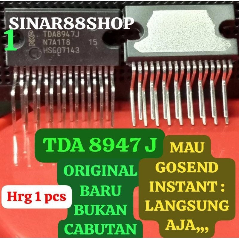 Jual TDA8947J ORIGINAL TDA8947 J TDA 8947J IC TR TRANSISTOR AMPLI ...