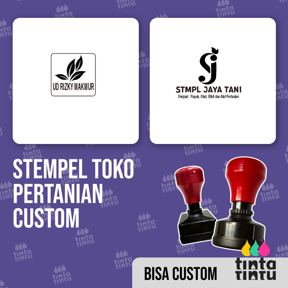 Jual Stempel Toko Pertanian Custom | Shopee Indonesia
