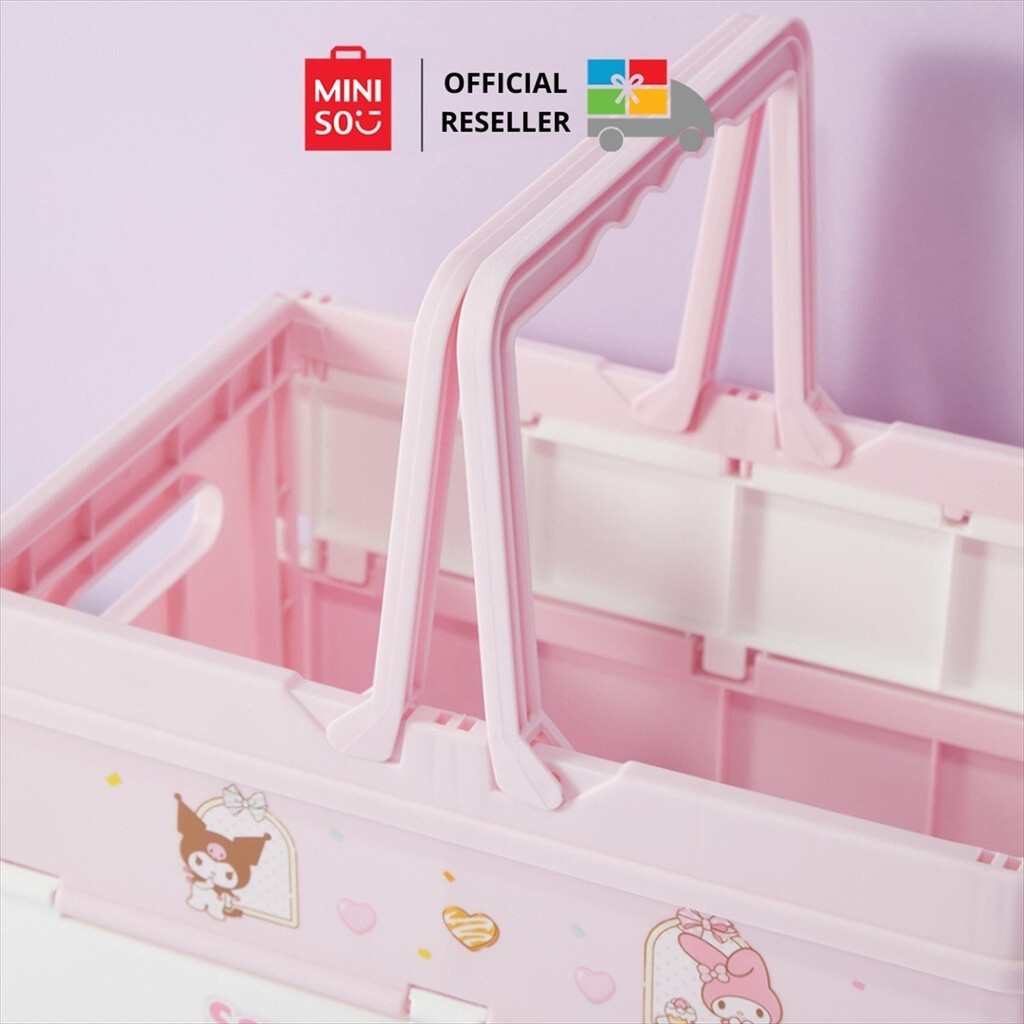 Jual Miniso x Sanrio Box Container Keranjang Kotak Penyimpanan ...