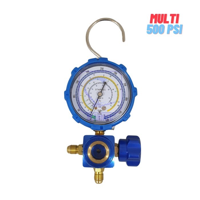 Jual Manifold AC Single R32 R410a R22 Sightglass + Gantungan (Knob Besi ...