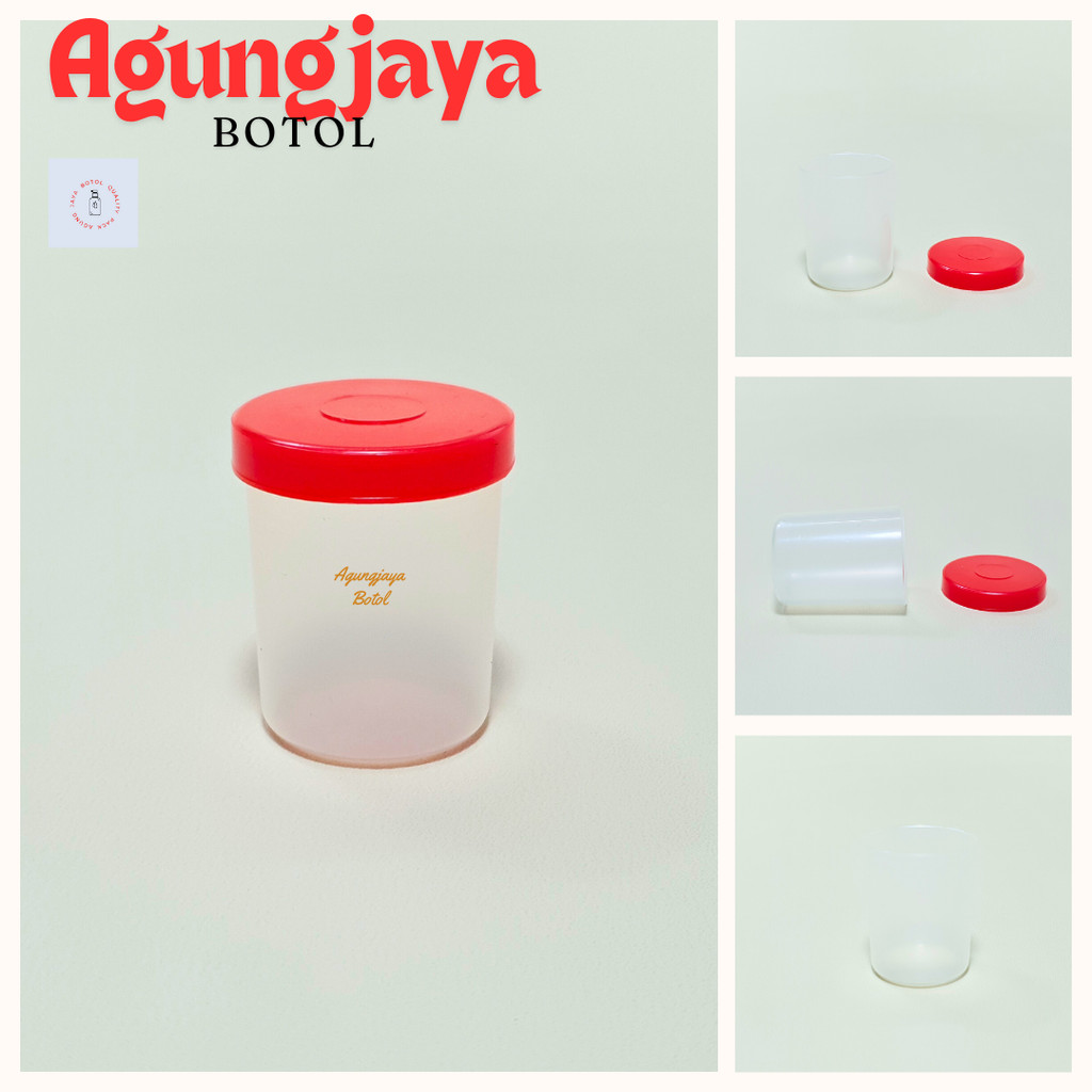 Jual Botol Ovalet 25 Ml Bulat Natural / Botol Ovalet / Botol / Pot Hdpe ...