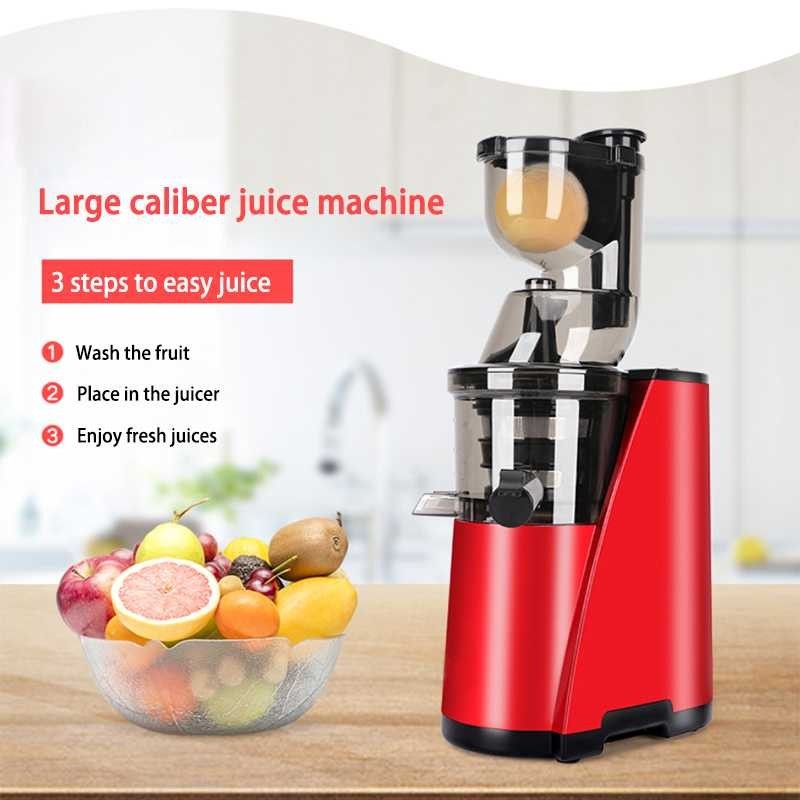 Jual SHALOLY Slow Juicer Big Mouth Extractor Machine 150W - JE-B01B ...