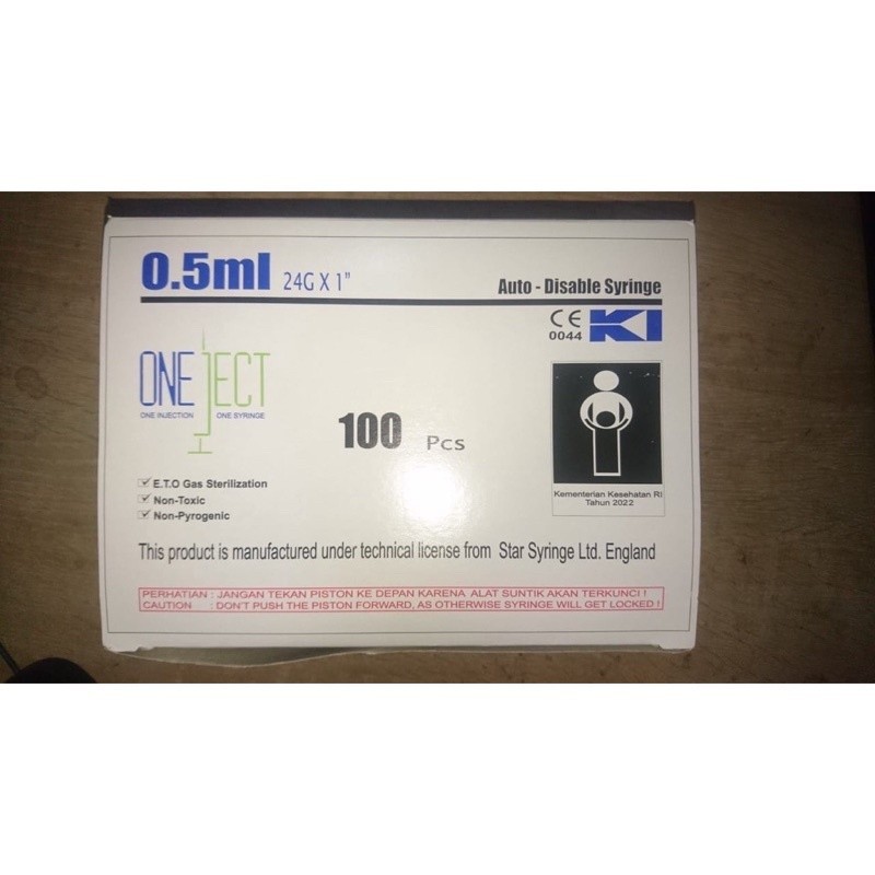 Jual Oneject Syringe / Spuit 0.5 Ml Vaksin Hytrfu67 | Shopee Indonesia
