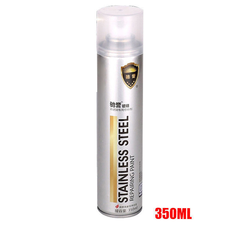 【1/3/5 Pcs-2% off】Cat Semprot Chrome 350ml Chrome Spray Pain Warna Chrome  Krum Stainless Automotive Metallic Paint Chrome No Rust Chrome paint spray 