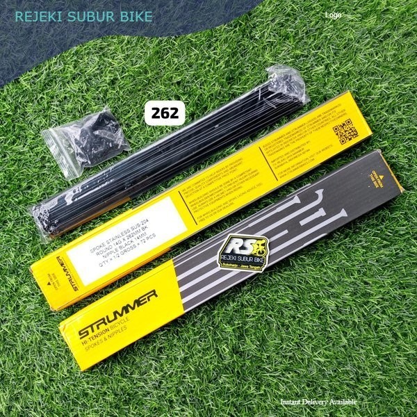 Jual ruji sepeda strummer stainless 262 283 292 mm spoke | Shopee Indonesia