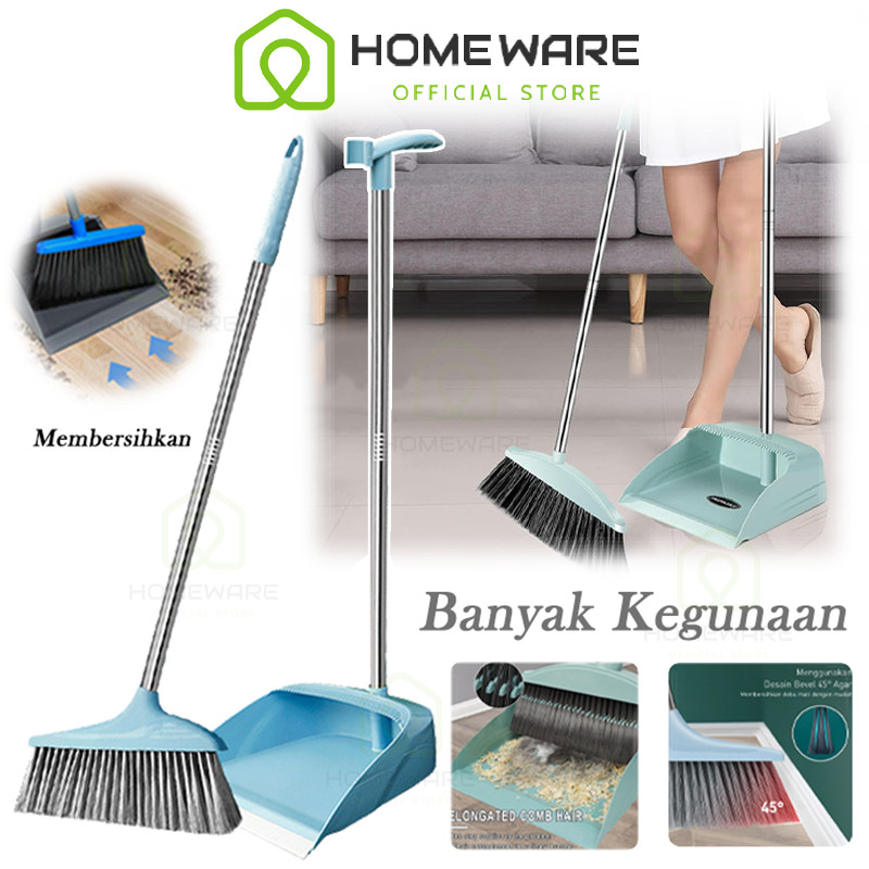 Jual Home Ware Kombinasi Sapu Pengki Alat Pembersih Sapu Lantai Broom ...