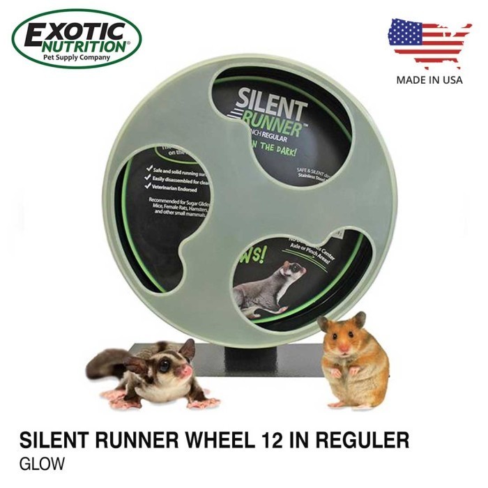 Mouse Wheel Exotic Nutrition Silent Runner 12