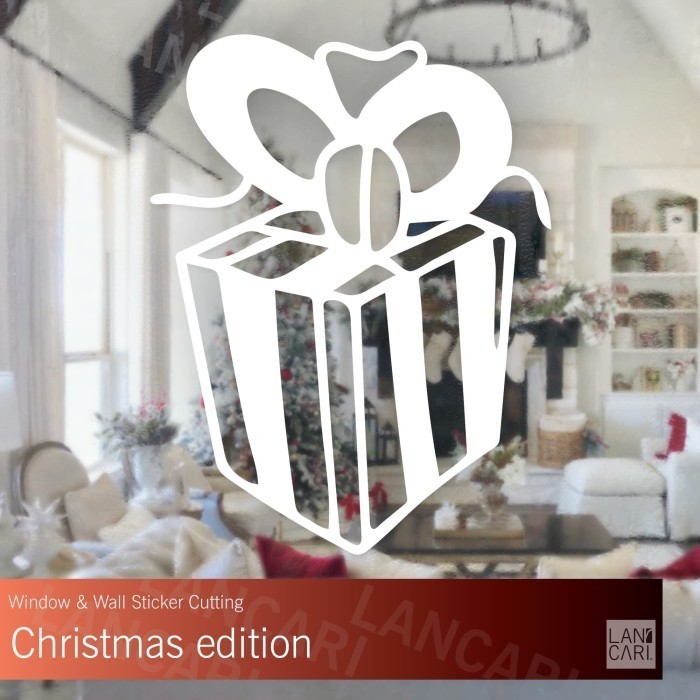 Jual Stiker Natal Christmas Gifts Sticker Decal Wall Window Kaca ...