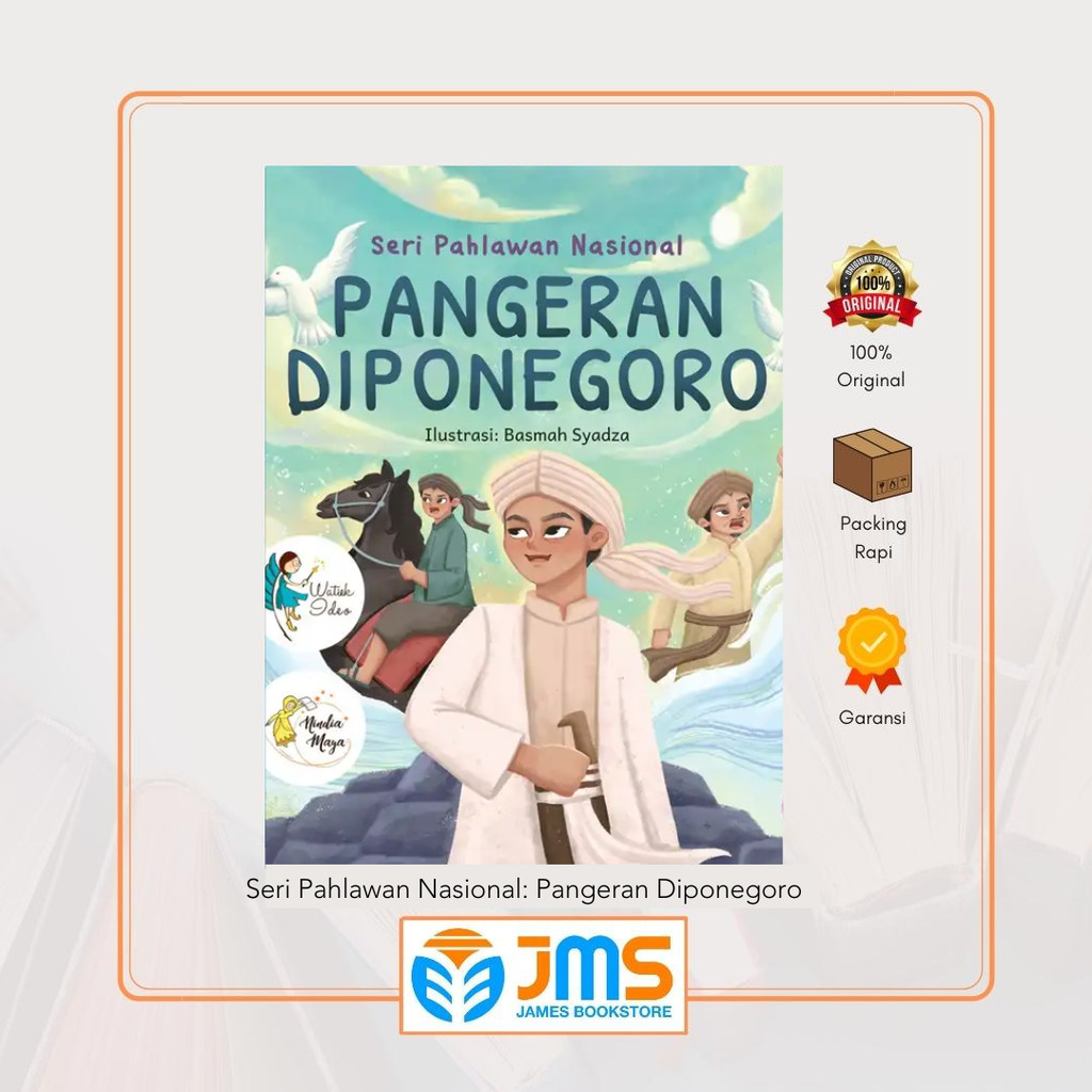 Jual Buku Seri Pahlawan Nasional Pangeran Diponegoro Shopee Indonesia