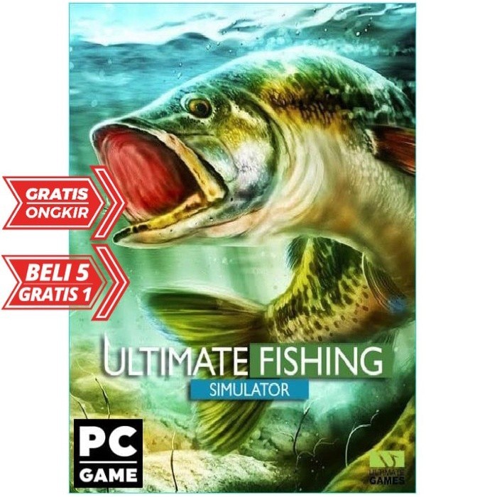 Jual ultimate fishing simulator pc game download langsung play