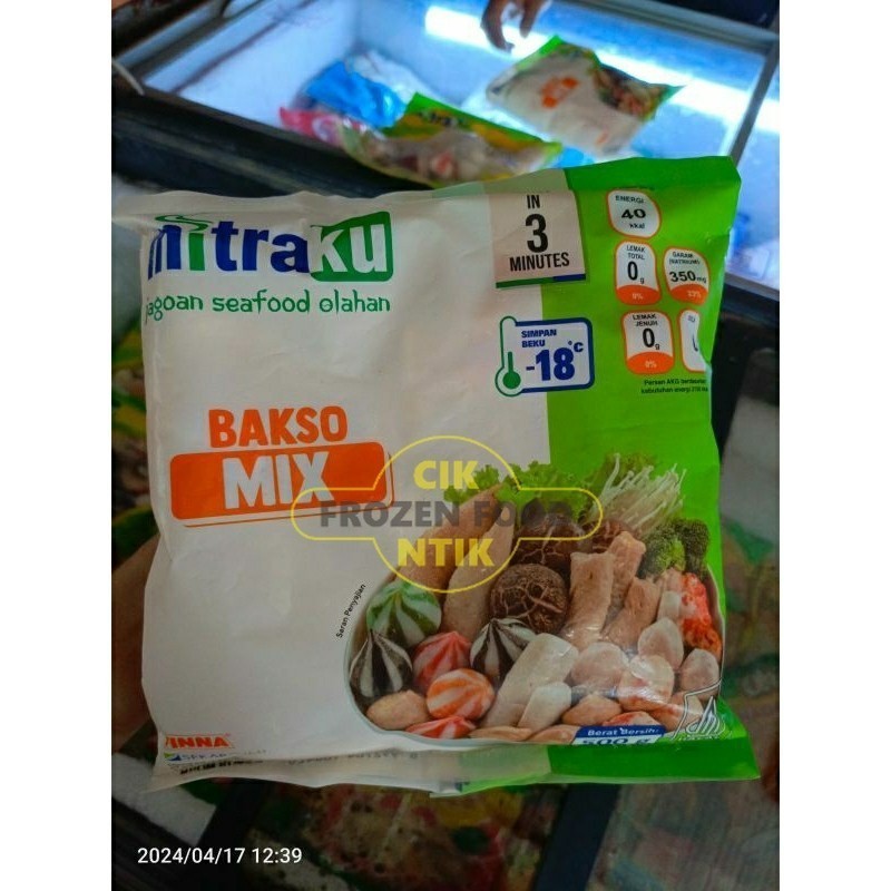 Jual Mitraku Bakso Mix Campur Frozen Food Cik Ntik Jambi Cemilan