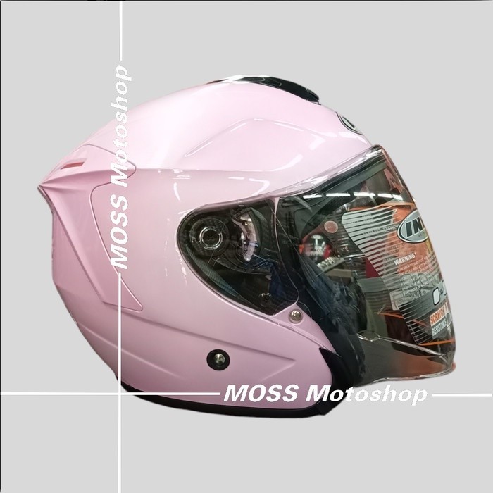 Jual Helm INK Dynamic Solid Sakura Pink | Halfface | Original | Shopee ...