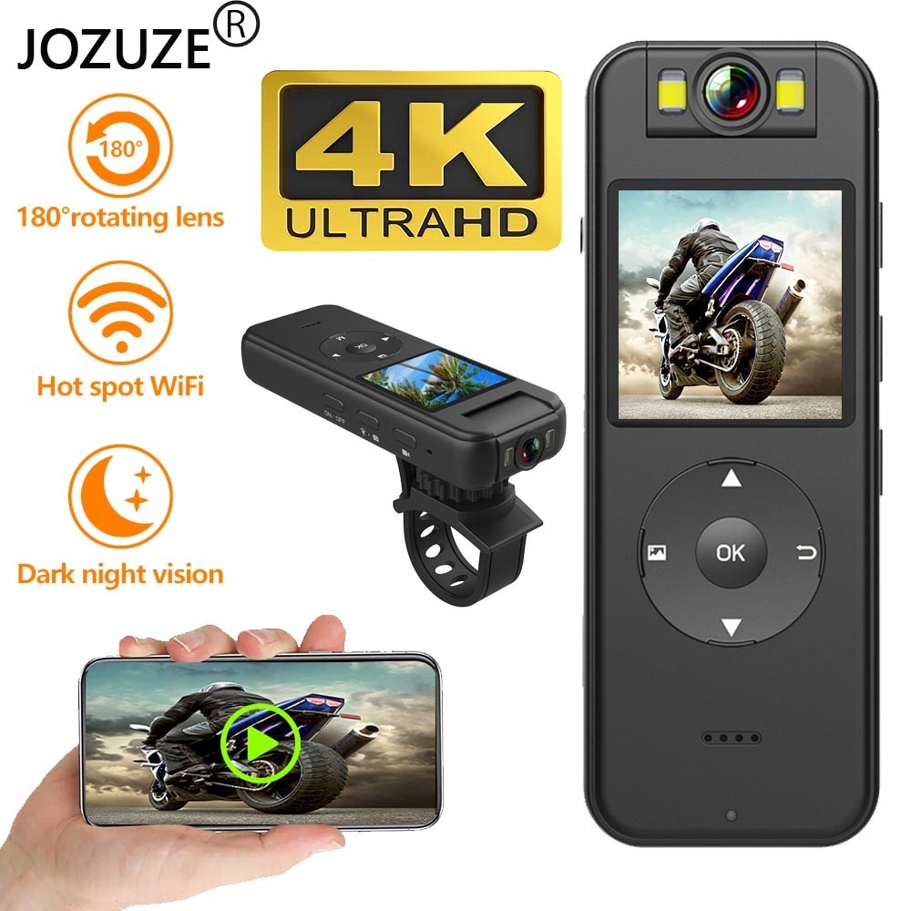 Jual JOZUZE CS09 Ultra HD 4K Wifi Hotspot Mini Camera Portable gital ...