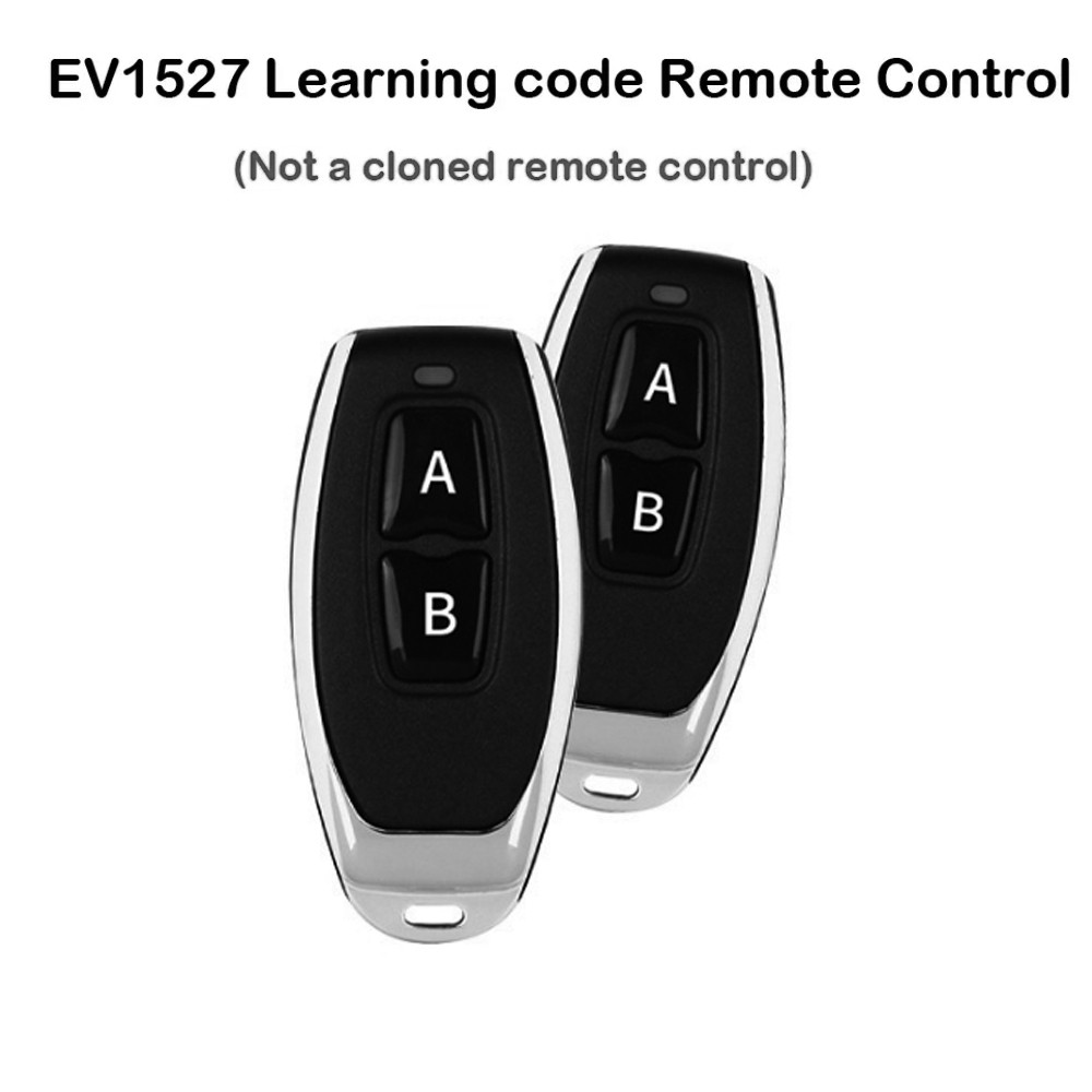 Jual 433MHz RF Remote Control Button Learning Code EV1527 Smart Home ...
