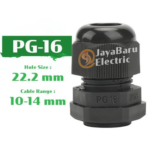 Jual Kabel Glen Gland Cable PG-16 PG16 Putih Hitam | Shopee Indonesia