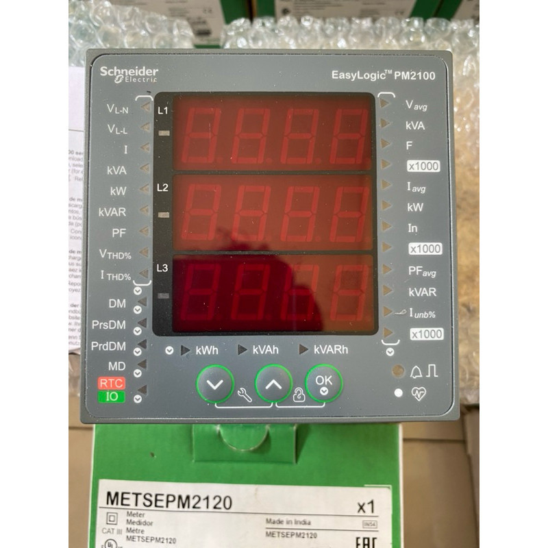 Jual POWER METER SCHNEIDER ( METSEPM2120 ) PM2120 ORIGINAL BARU GRES